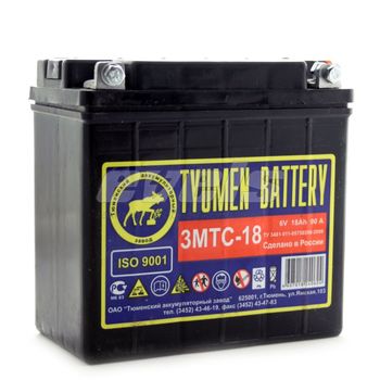 Tyumen Battery 3мтс-18 сух.